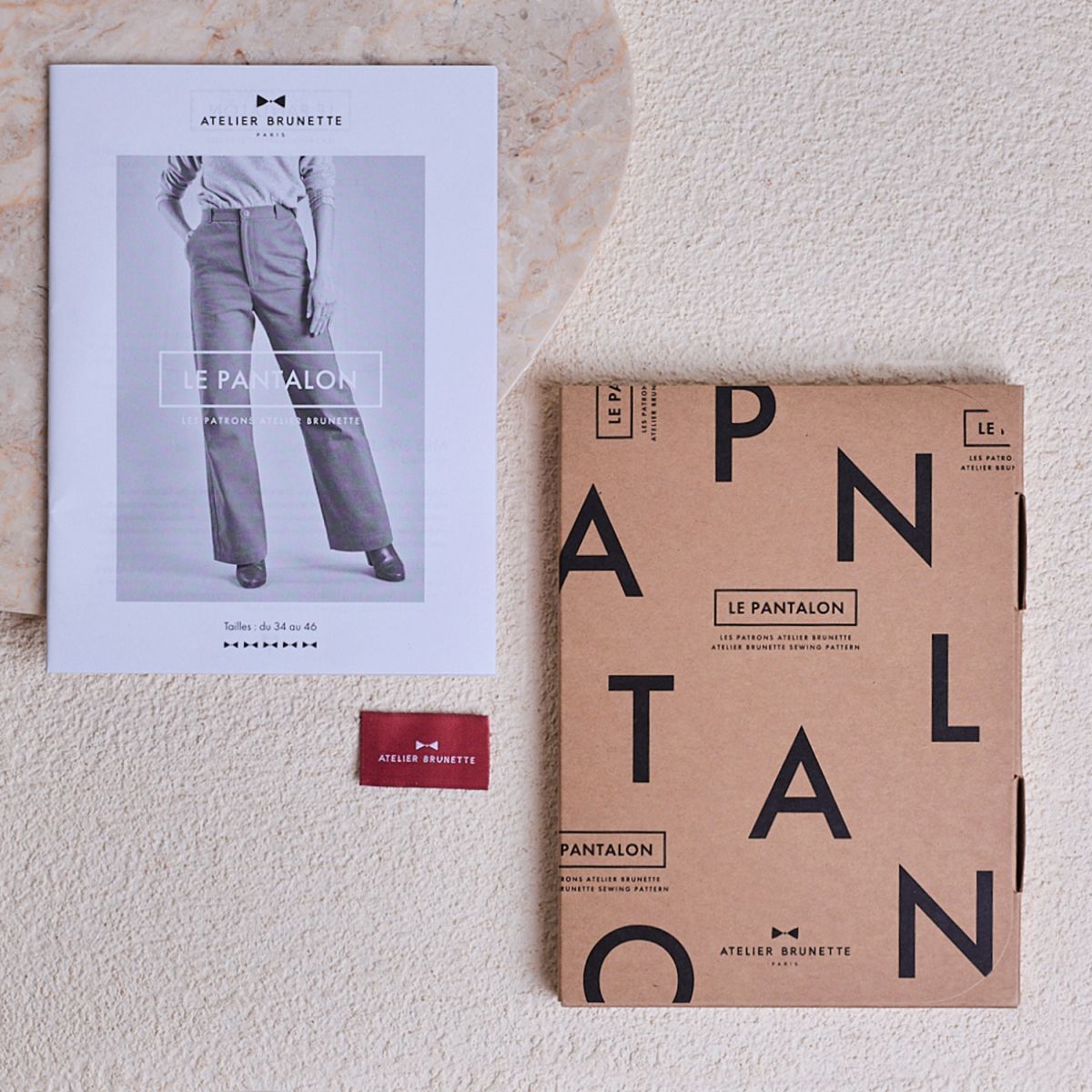 LE Pantalon - Paper Sewing Pattern-23654