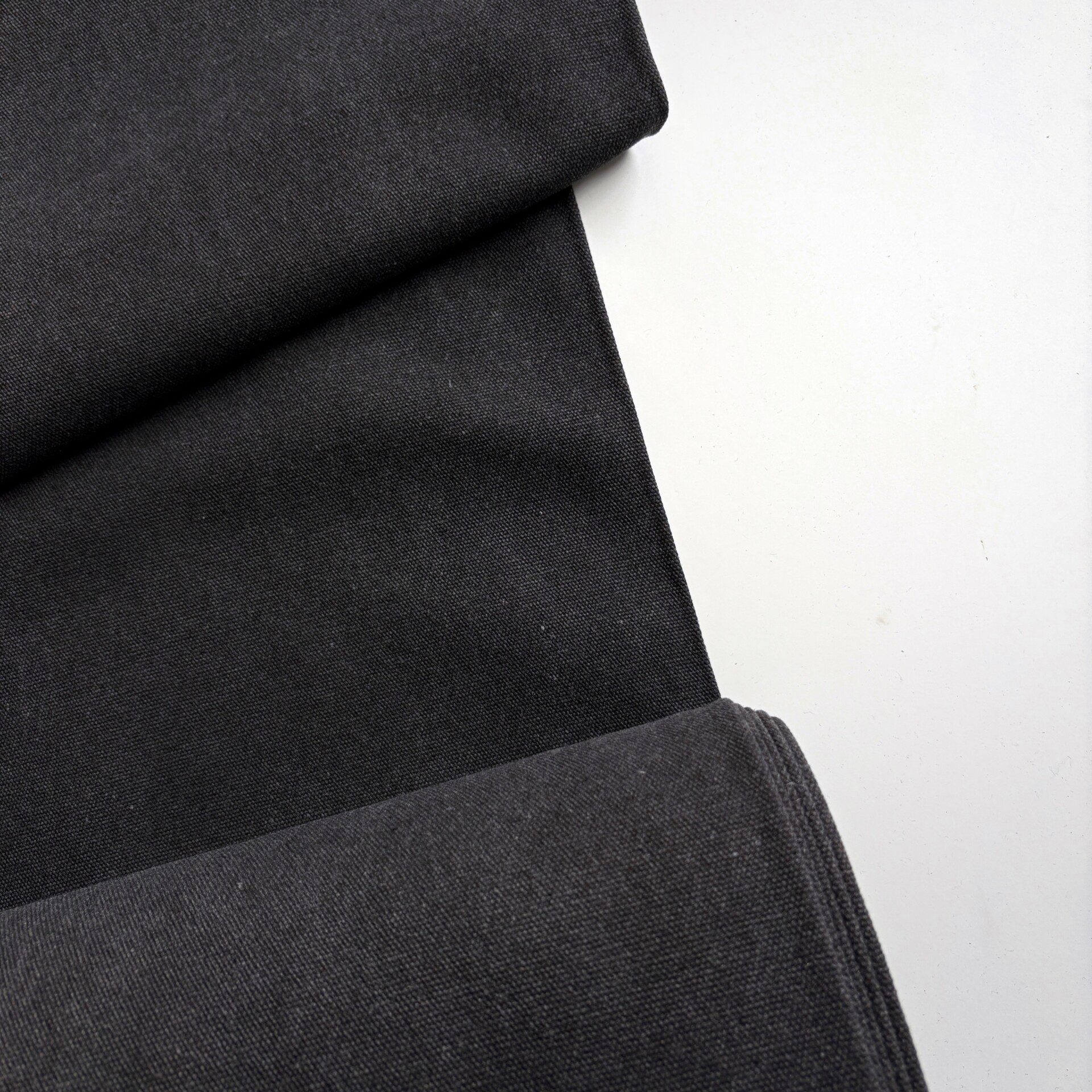 Canvas stonewashed dark gray