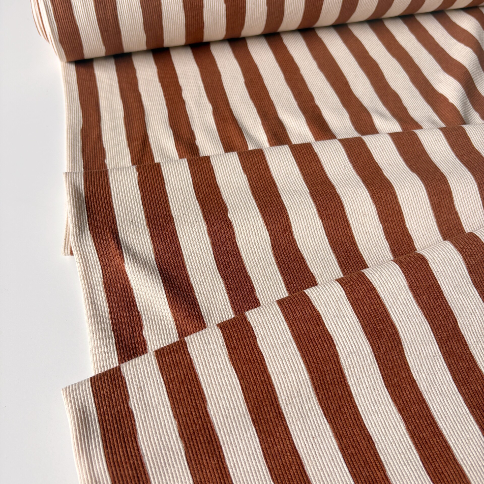 RIB JERSEY NATURAL stripes-2