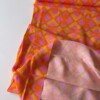 Viscosa - Geometric pattern orange pink - Thumbnail Image 4
