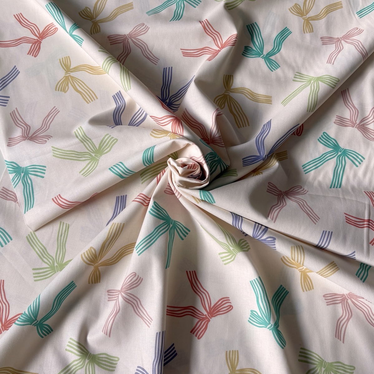 Algodón estampado - Big bows - Imagen 2
